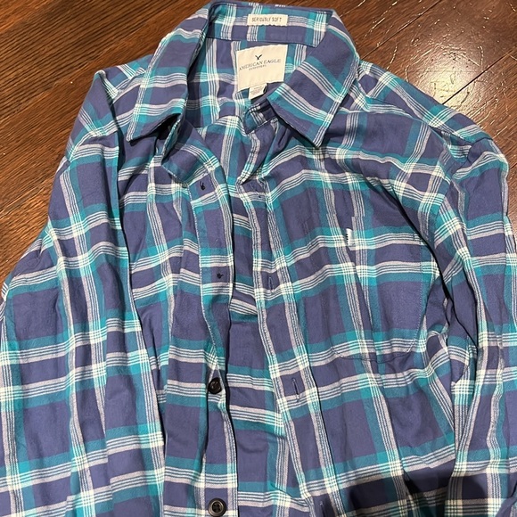 American Eagle flannels, All size small - Picture 5 of 5